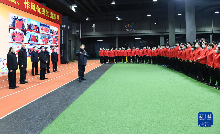 习近平在北京考察2022年冬奥会、冬残奥会筹办备赛工作时强调 坚定信心再接再厉抓好各项筹备工作 确保北京冬奥会冬残奥会圆满成功 韩正陪同考察