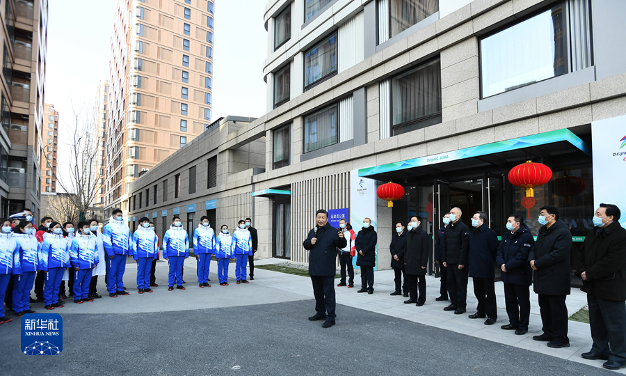 习近平在北京考察2022年冬奥会、冬残奥会筹办备赛工作时强调 坚定信心再接再厉抓好各项筹备工作 确保北京冬奥会冬残奥会圆满成功 韩正陪同考察