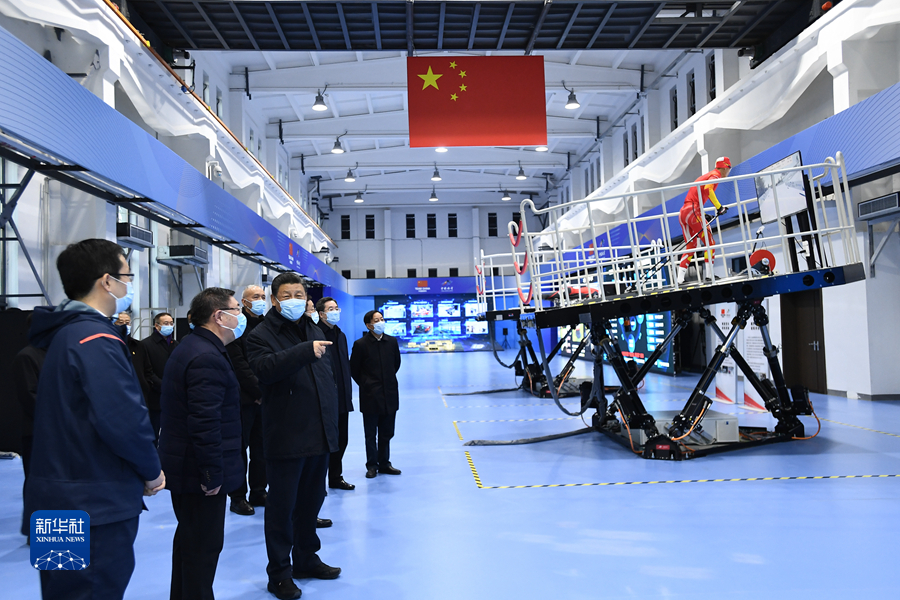 习近平在北京考察2022年冬奥会、冬残奥会筹办备赛工作时强调 坚定信心再接再厉抓好各项筹备工作 确保北京冬奥会冬残奥会圆满成功 韩正陪同考察
