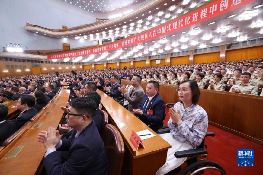 中国残疾人联合会第八次全国代表大会在京开幕 习近平李强赵乐际王沪宁蔡奇到会祝贺 丁薛祥代表党中央国务院致词