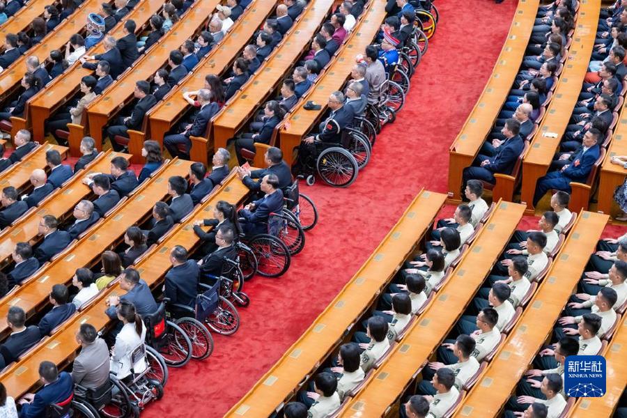 中国残疾人联合会第八次全国代表大会在京开幕 习近平李强赵乐际王沪宁蔡奇到会祝贺 丁薛祥代表党中央国务院致词