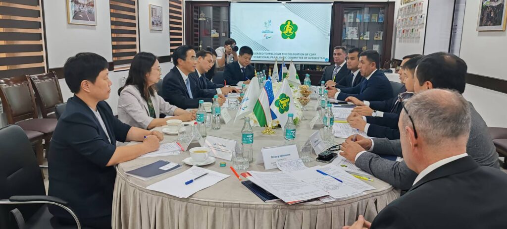 中国残奥委会主席程凯访问乌兹别克斯坦残奥委会