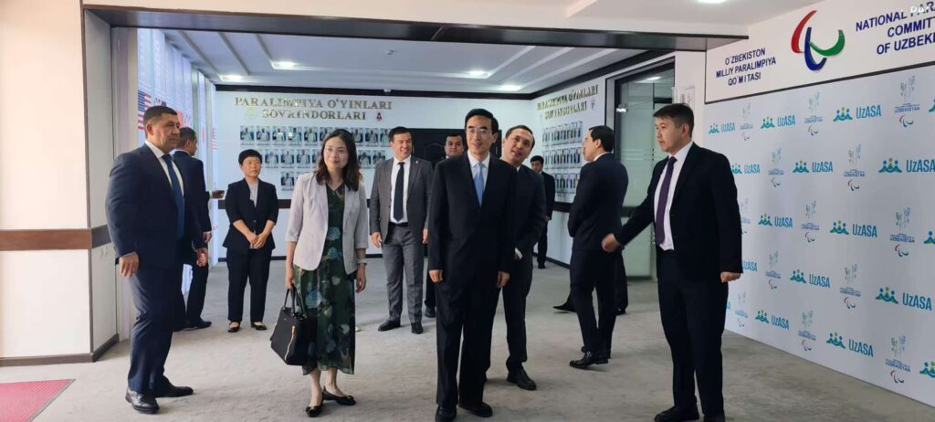 中国残奥委会主席程凯访问乌兹别克斯坦残奥委会