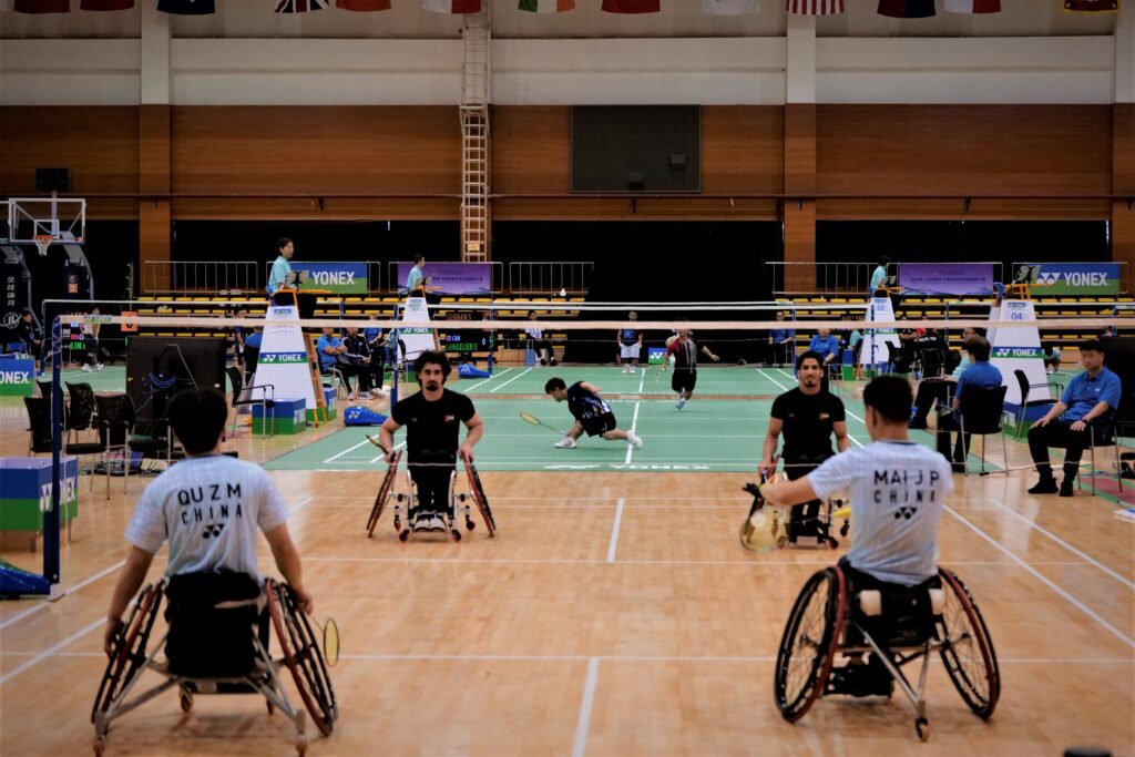 2025年“尤尼克斯杯”中国残奥羽毛球国际积分赛在体管中心举行
